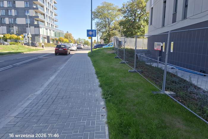 Usunięcie zjazdu ul. Północna, Lublin – zdjęcie 1