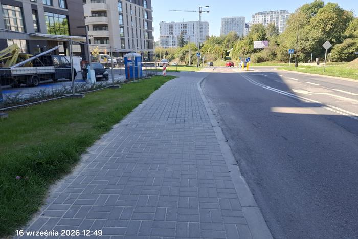 Usunięcie zjazdu ul. Północna, Lublin